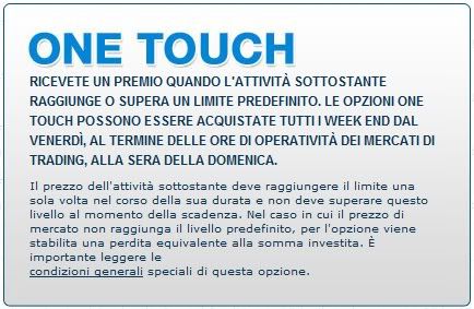 Opzioni binarie One Touch anyoption