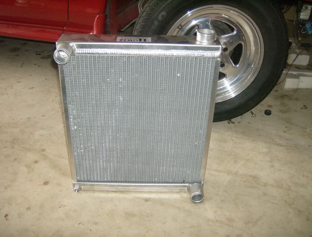 NIB Howe racing radiator Ford Mustang Forums