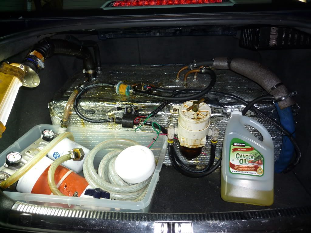 My diesel fuel is not going back to the fuel tank, it's being reused by