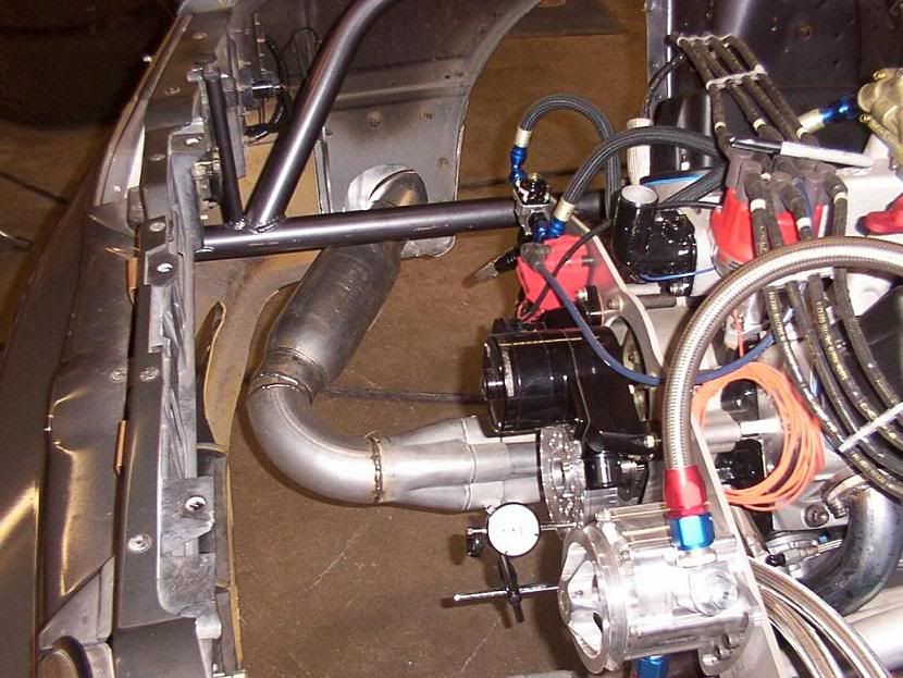 Aerospace vacuum pump complete setup