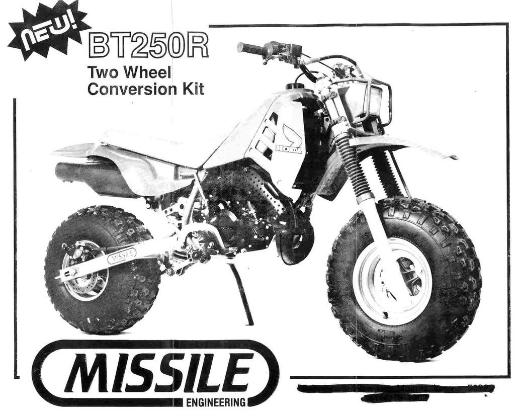 Honda atc 250r with missile engineering kit #5