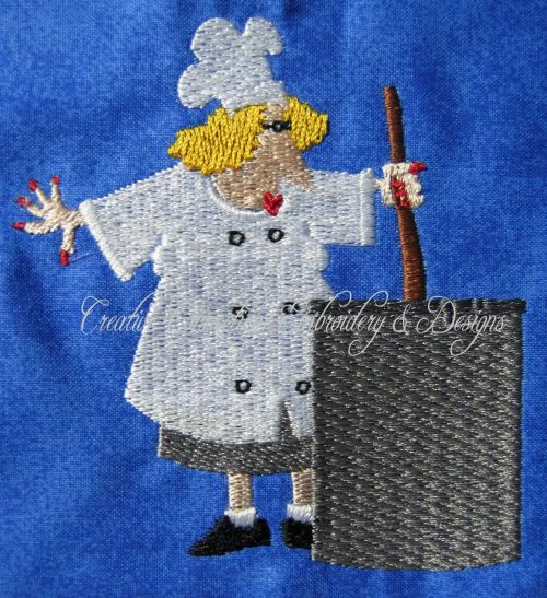 Advanced Embroidery Designs. Kitchen Embroidery Designs.