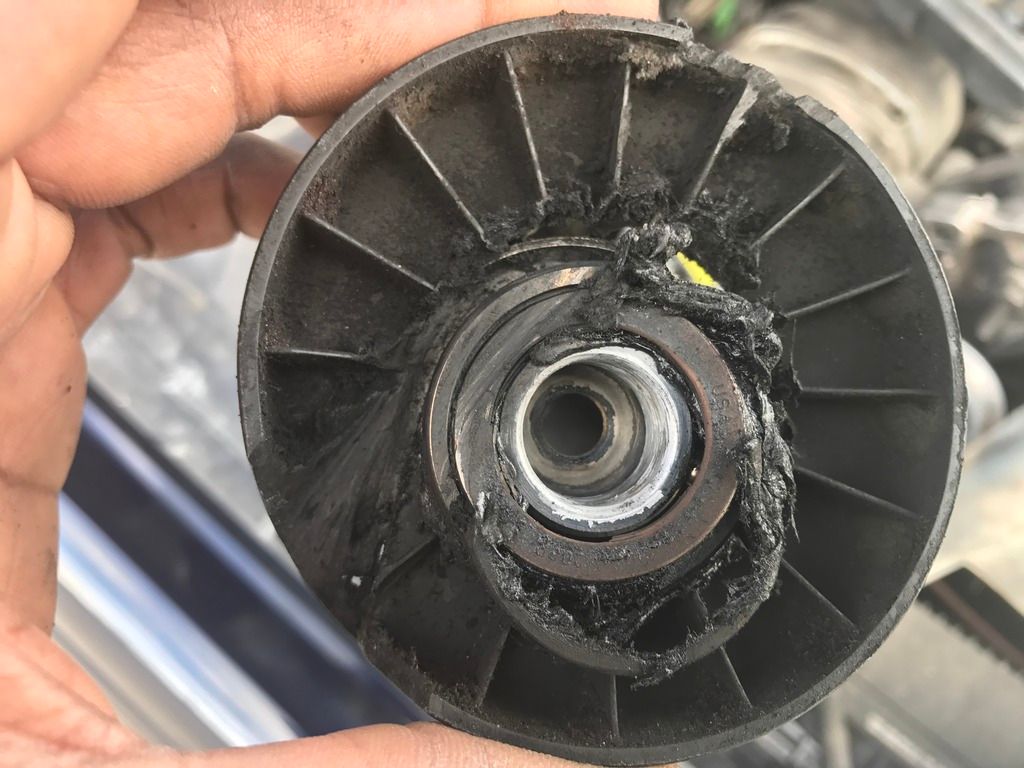 Pulley Failure. What pulley is this?