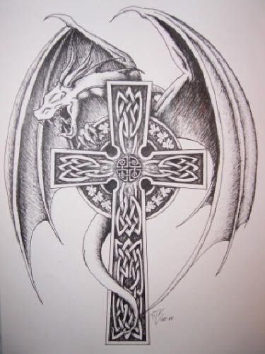 Cross Tattoo Alluring Art 545840. By:: admin | Category:: Crosses|