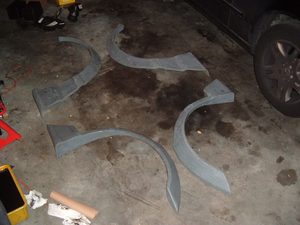 FS Rieger BMW E36 Infinity II Fender Flares ( Sedan E36 Fitiment) NEW