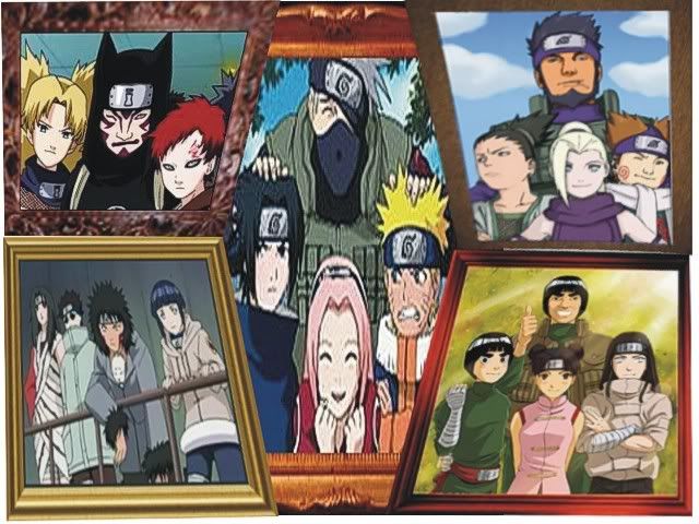 Naruto Shippuden Team 8. team 7,team 8,team 10,team
