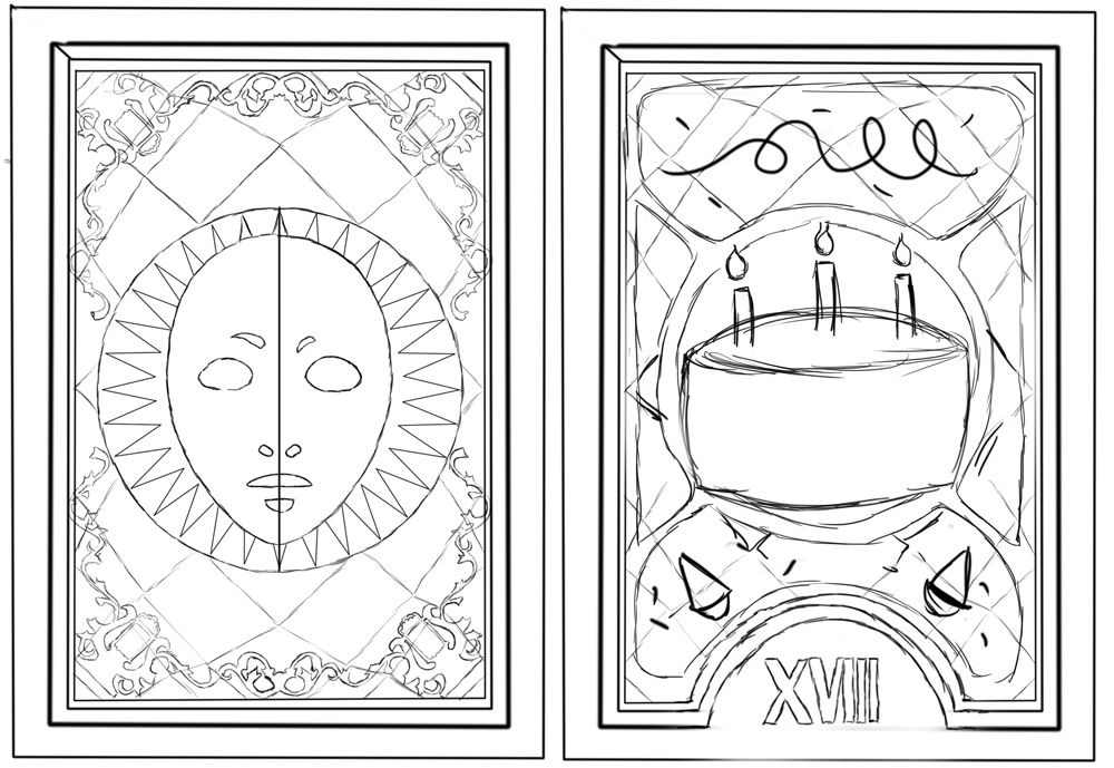 Persona Birthday Card - Tracings in Photoshop Persona Birthday Card - Tracings in Photoshop
