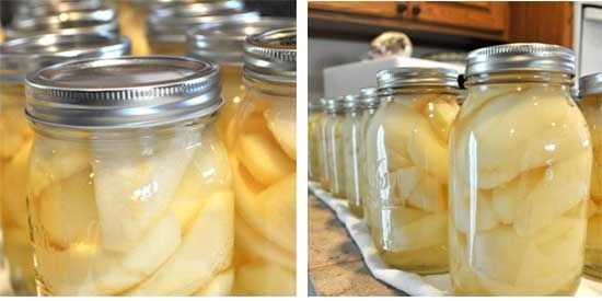 canning pears tutorial