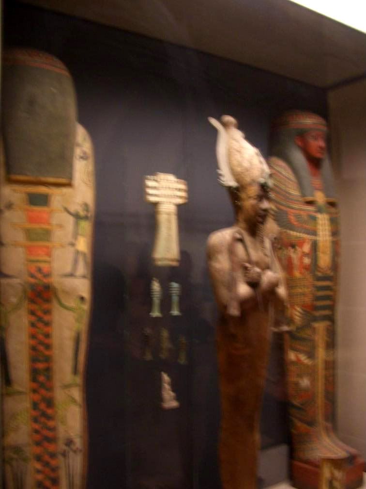 Egyption caskets &amp; carvings