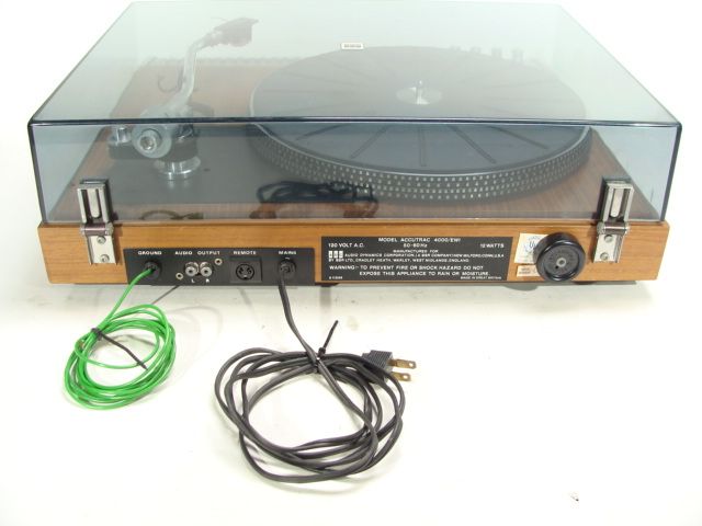 ADC Accutrac 4000 turntable | The ADC Accutrac 4000 