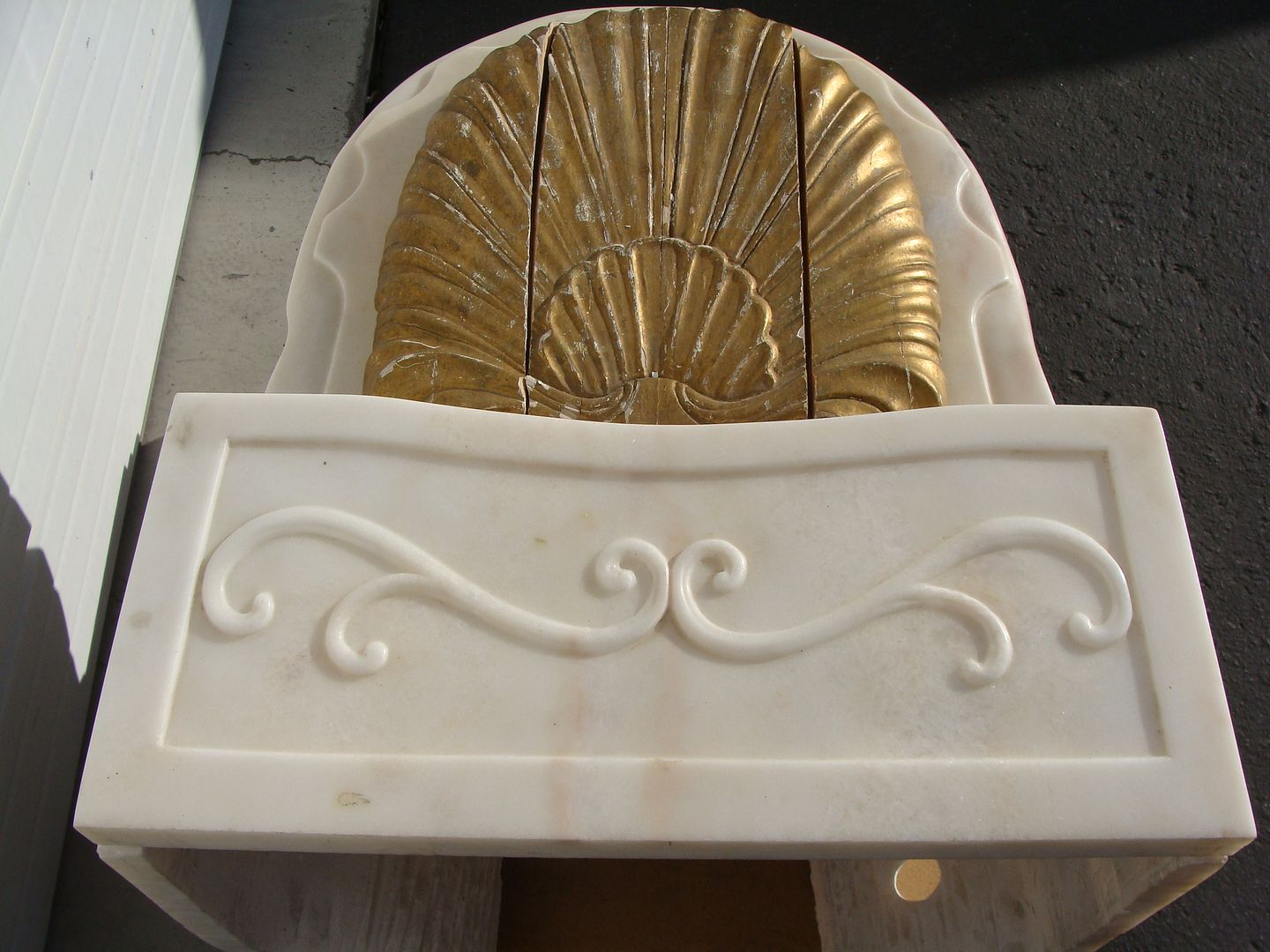 Sherle Wagner Marble Nautilus Hand Carved Italian Marble Shell Toilet