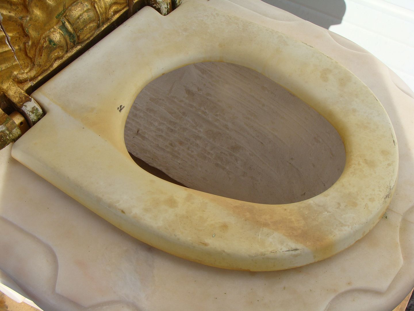 Sherle Wagner Marble Nautilus Hand Carved Italian Marble Shell Toilet