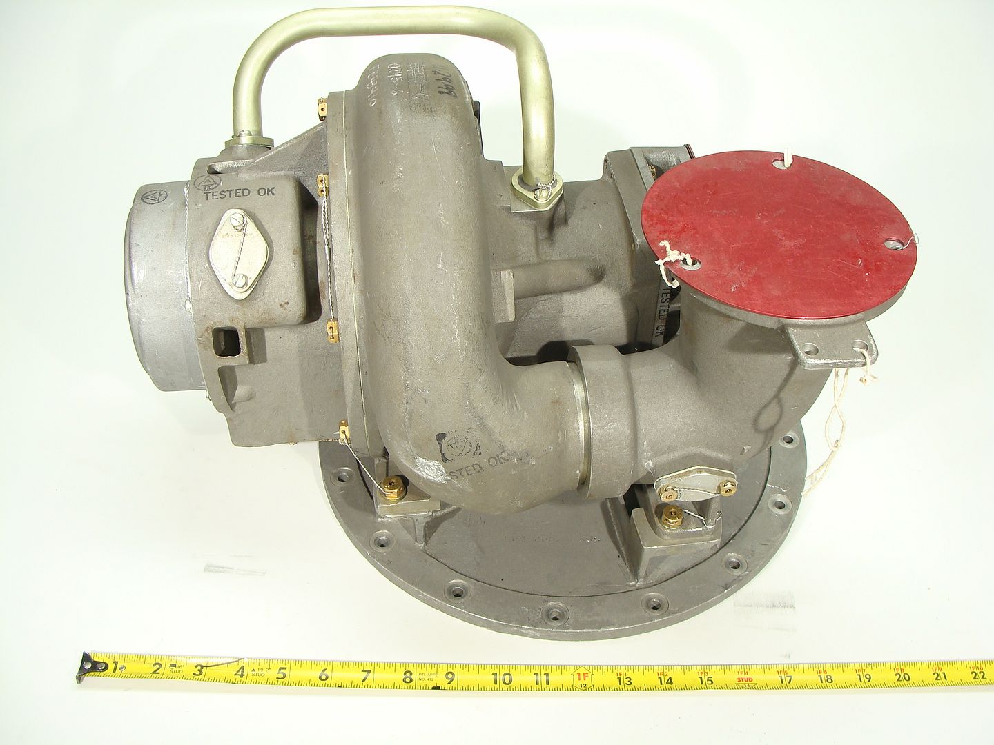 Nash Centrivac HyTor Hydraulic Driven Aviation Aircraft Fuel Transfer Pump!