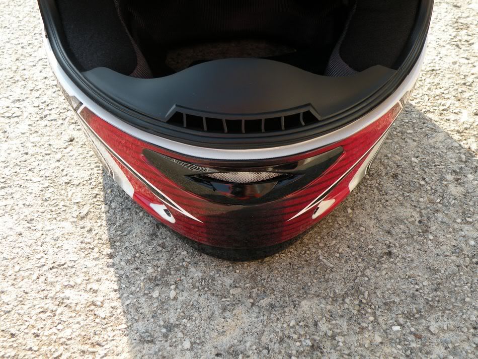 Vintage New NOS GMAX G68S Helmet Rear LED Cover Smoke