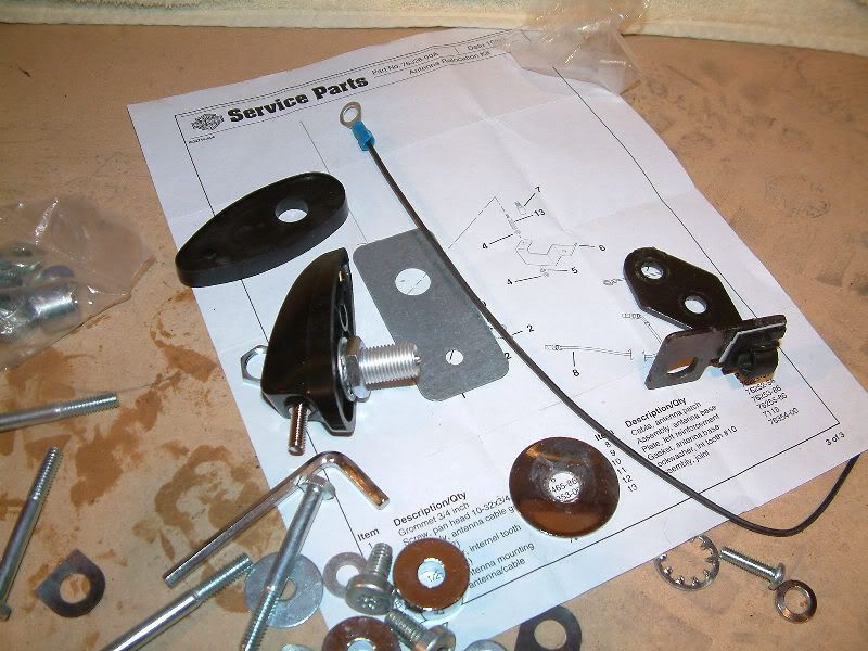 Antenna Relocation Kit for Tour Pac Harley Davidson Forums