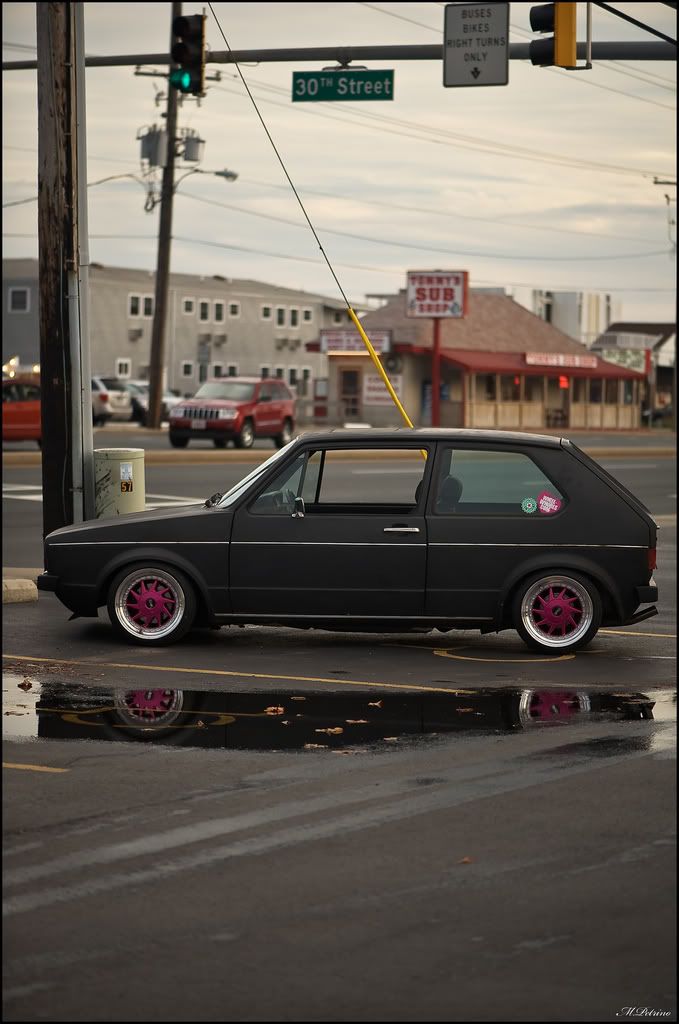 I don't care how low you slam it on pink BBS's