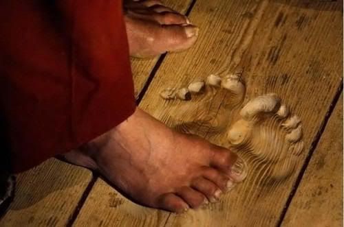 foot monk China