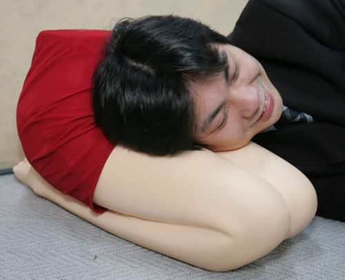 oreiller cuisse
