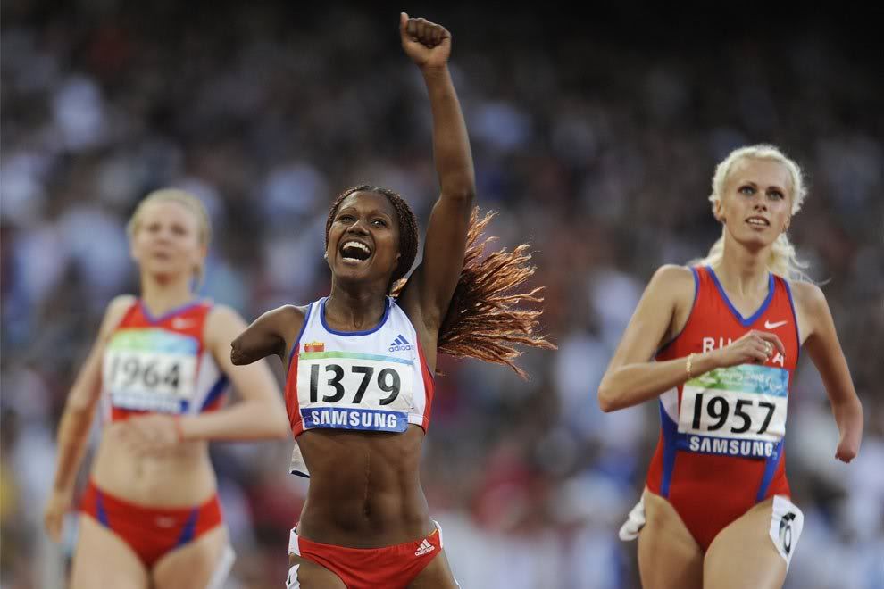 course 100 m femme jeux paralympiques pekin