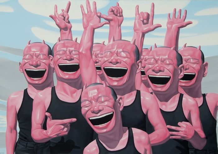 Art cynique de Yue Minjun