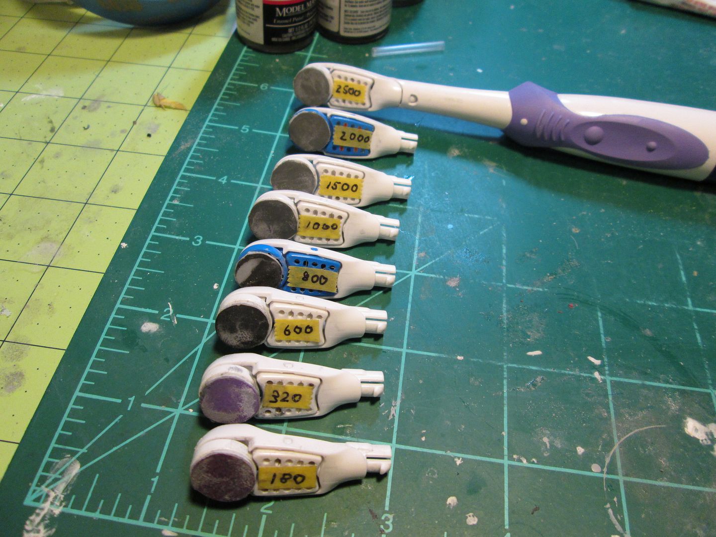 Mini Orbital Sander Using Powered Toothbrush Tools, Tips & Techniques