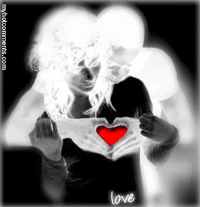 love black white photo: Love red_heart.gif