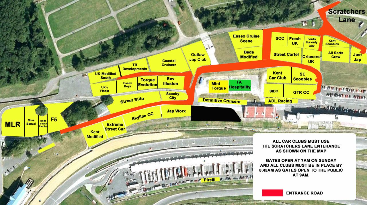 Time Attack Brands Hatch Paddock Stand