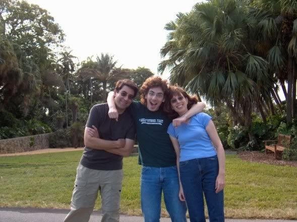 Barbara with husband and son