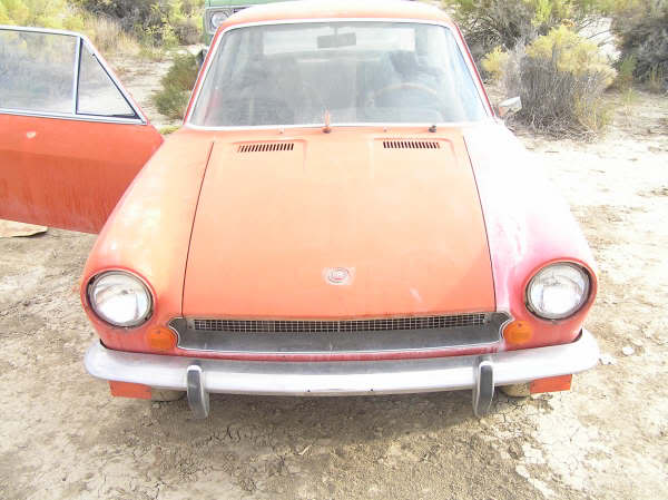 I picked up a 69 Fiat Sport Coupe out in the Nevada desert this last month