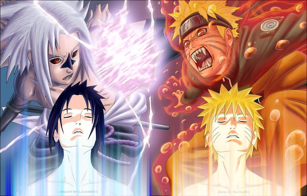 Naruto vs. sasuke