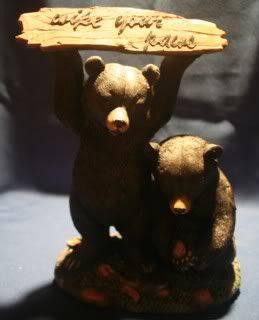 mama bear figurine