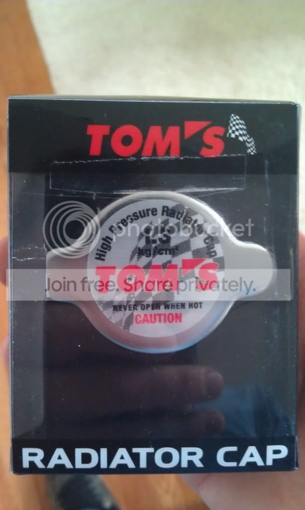 FS: NIB authentic TOM'S radiator cap | Toyota Nation Forum