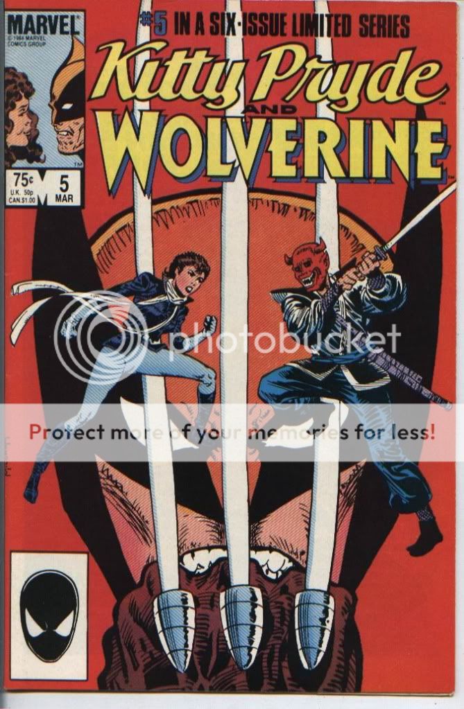 KITTY PRIDE & WOLVERINE 6 issue series,NM comics,Ninjas  