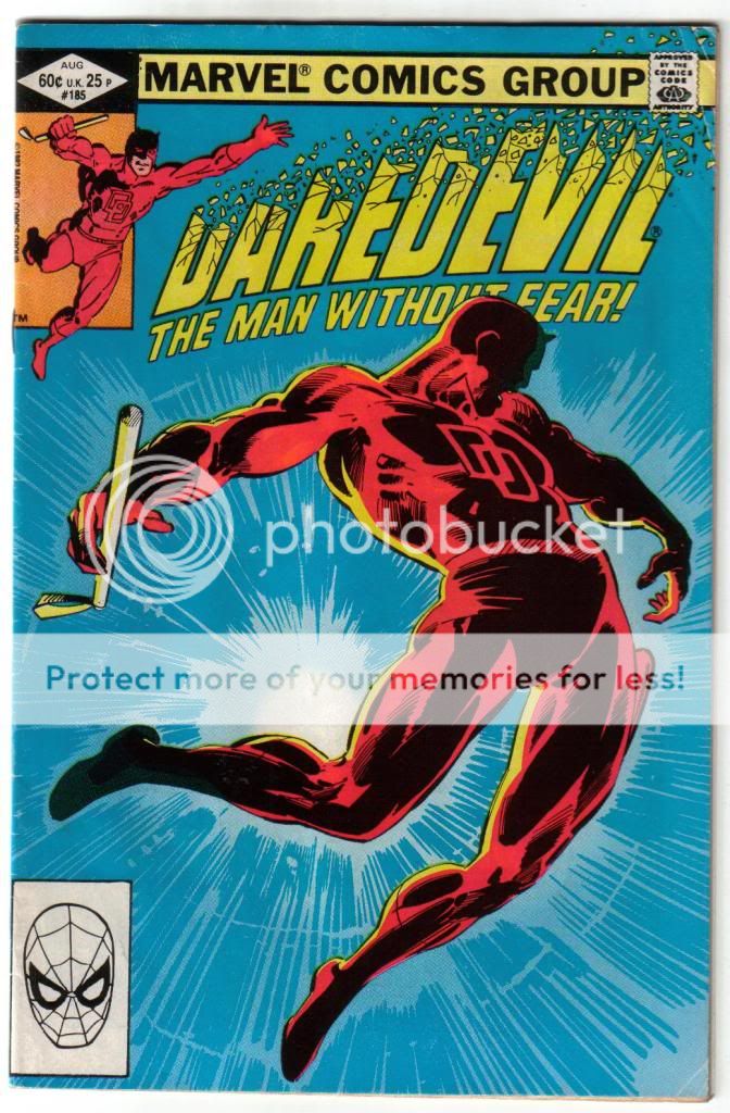 DAREDEVIL #181 187,189,190 VFcomics,Bullseye vs Elektra  