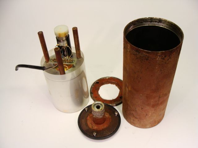 Nice Unknown Maker Borehole Vertical Seismometer Or Geophone Set Up 