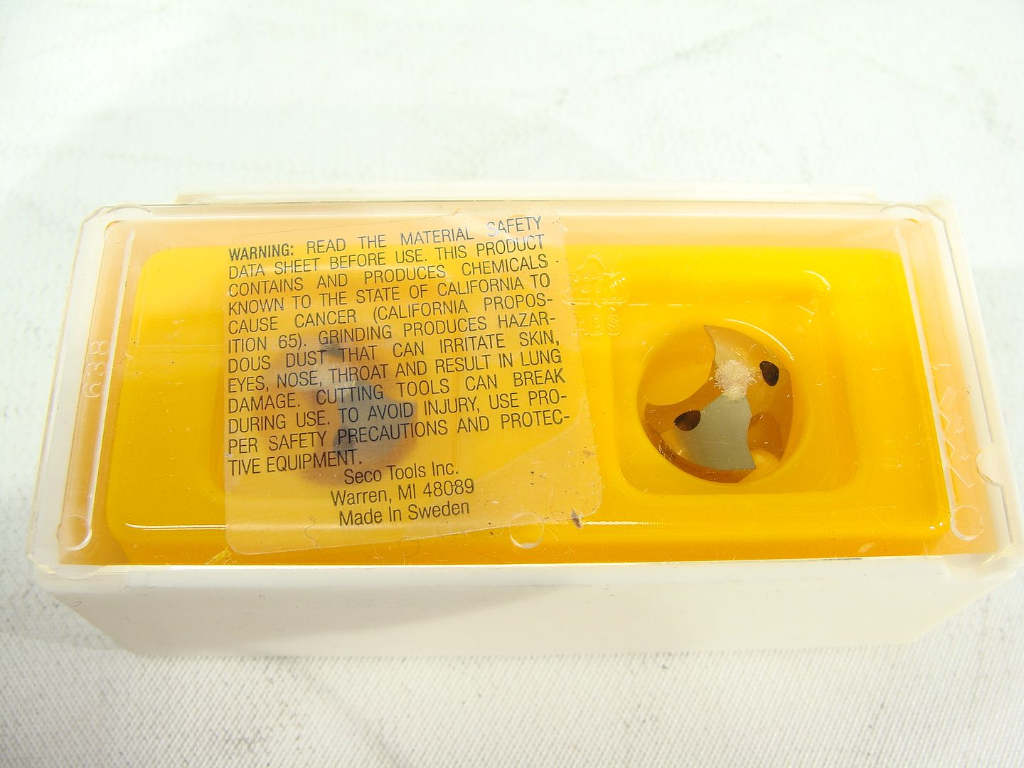 2pc New SECO SD100-14.29-M 14.29mm 0.5626/" Replaceable Carbide Drill Tip Insert