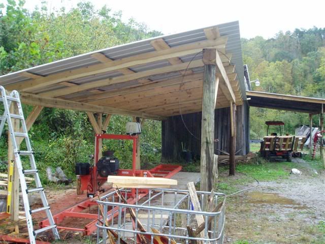 My Sawmill Shed Build | Page 2 | Arboristsite.com