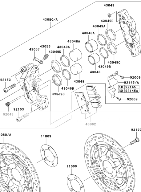 4 piston calipers? Check your Pad retainer pins... | StromTrooper